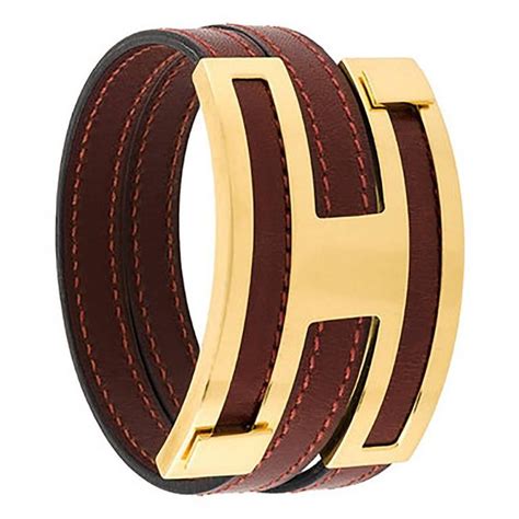 hermes bracelet leather gold|where to buy hermes bracelet.